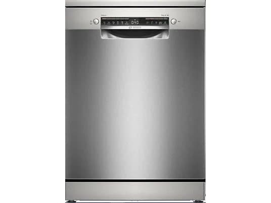 Lave-vaisselle - Bosch SMS4HVI02E, 14 couverts, 6 programmes, 60 cm, Home Connect, Fonction séchage renforcé, Inox